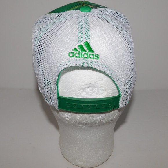 Adidas NHL Ottawa Senators Logo Green St. Patricks Day Trucker Snapback hat - Picture 4 of 8